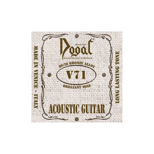 Dogal V71D Acoustic Bronze 80/20, 012-052c